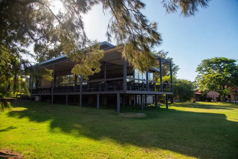 Restaurante Finca del Sacramento vista a la facahada exterior